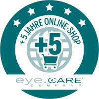 eye.care company Siegel 5 Jahre Onlineshop