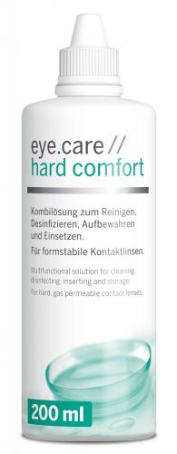 eye.care // hard comfort Multifunktionslösung Kontaktlinsen Flasche_CUT