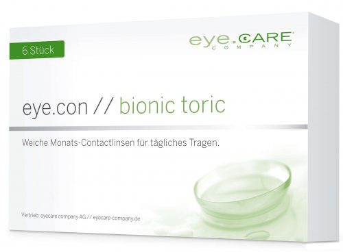 eye.con // bionic toric Kontaktlinsen Packung_CUT